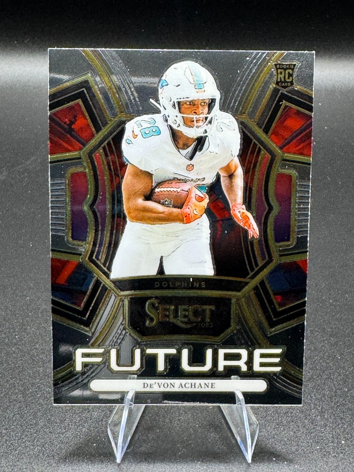 2023 Panini Select - Select Future De'Von Achane #FUT-DAC (RC)