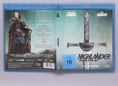 Highlander Es kann nur einen geben Blu-ray Erstauflage Wendecover in Schutzfolie
