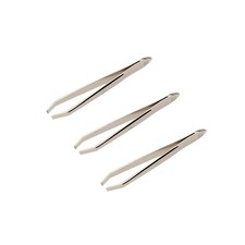 Pince nickelée Soligen 900, pointe oblique, 98,5 mm, lot de 3 pièces