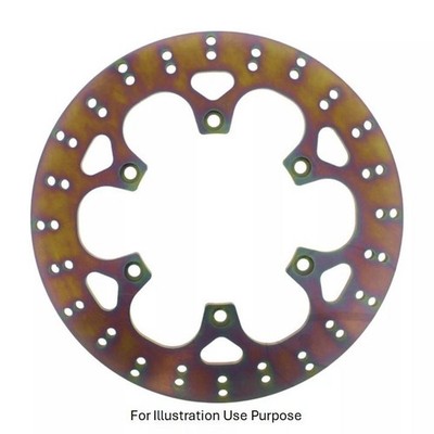 EBC HPSR massive Bremsscheibe hinten (6) RLHS für Triumph Rocket III Klasse 2007 - 2009