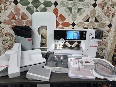 Bernina 880 Plus Sew/Quilt/Emb Machine-Only 1 M Stitches Professionally Serviced