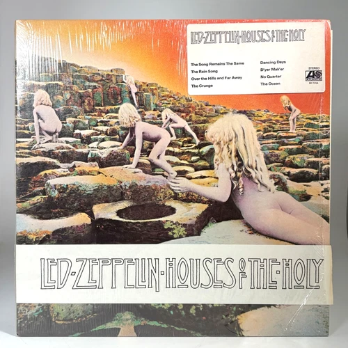 Led Zeppelin Houses Of The Holy 1973 LP Atlantic ‎SD 7255 EX Vinyl, In Shrink