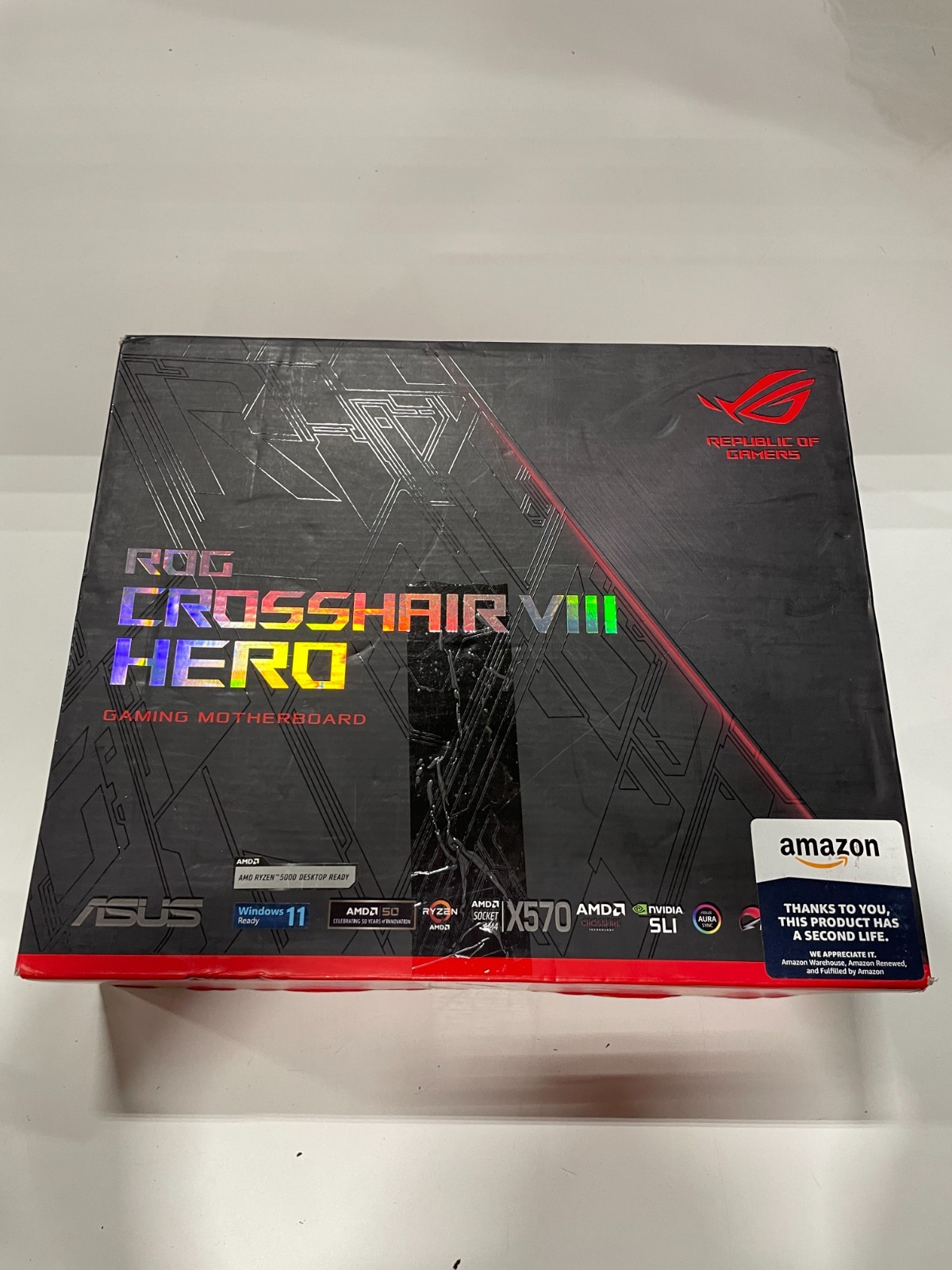 ASUS ROG Crosshair VIII Hero AMD X570 ATX Motherboard