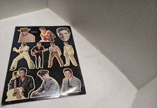 Elvis Presley Vinyl Acrylic Refrigerator Magnets on Card Lot of 10