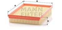 MANN-FILTER C 2667/1 Luftfilter OE 1004509 kompatibel mit Puma Fiesta