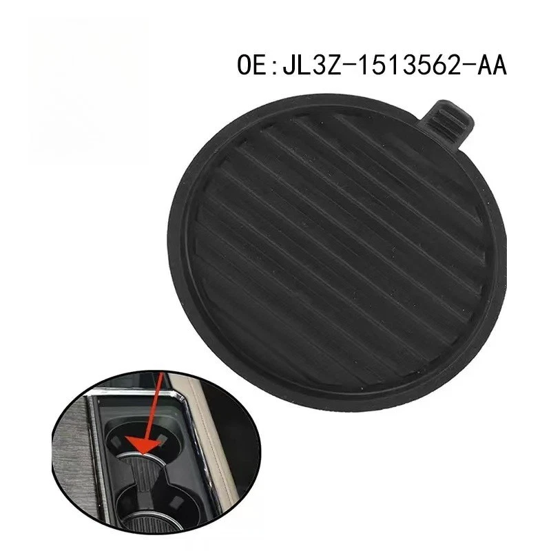 Ford F-150 Rear Cup Holder Insert / Rubber Liner NEW 1pc For 2017-2021  - Image 2 of 3