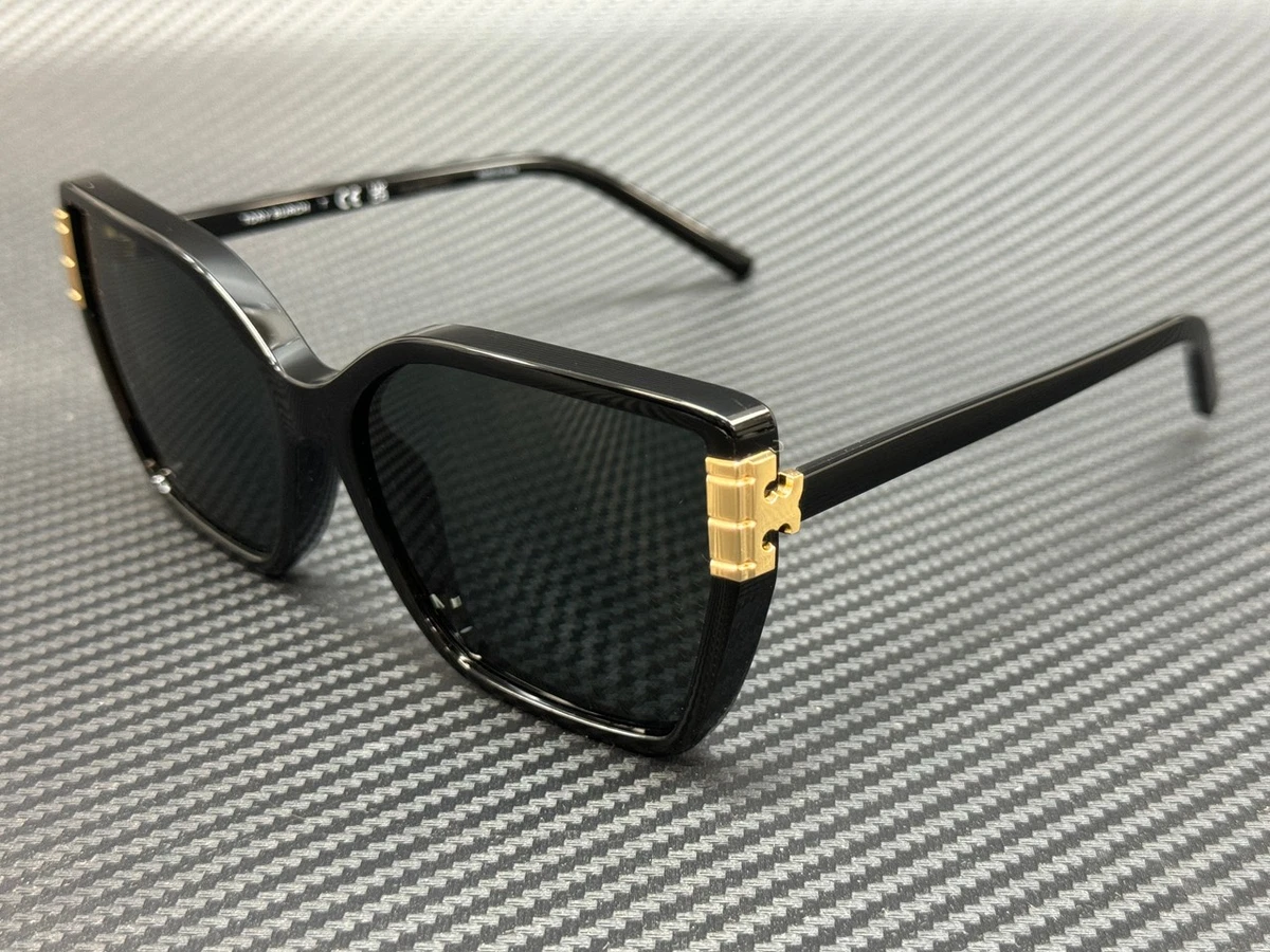Tory Burch TY7082A Women\'s Sunglasses Black Square Frame 55-21 135 Miller Square Sunglasses: Women main image 4