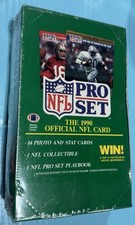 1990 Pro Set Football Cards Box Sealed