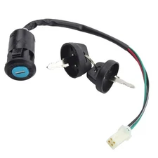4 Wires Ignition Switch Key Set with Cap for 50cc 70cc 90cc 110cc 125cc 150cc...