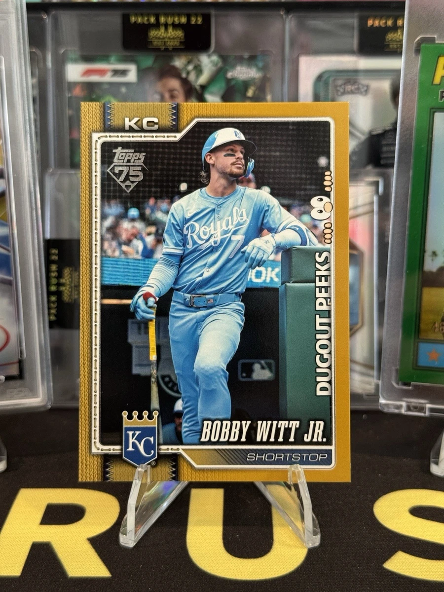 Bobby Witt Baseball Serial Numbered Sports Trading Cards
