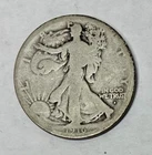 1916-D Silver Walking Liberty Half Dollar, AG Details, Obverse Scratch, 1st Year
