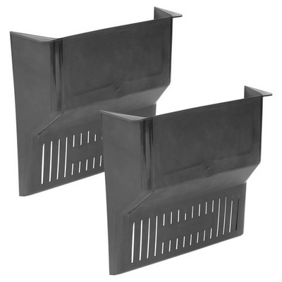 Robuste Ablaufabdeckung für Außenabläufe - Universal Fit, 30 x 30, schwarz 