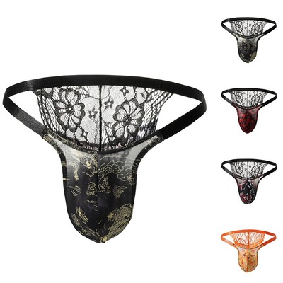 Einzigartige Colorblock G String niedrige Taille Tangas f��r alle Jahreszeiten