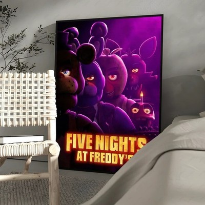 Five Nights at Freddy's Animatronics Poster Druck Wandkunst Deko