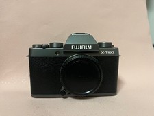 Fujifilm X-T100 Dark Silver Mirrorless Camera Body with Battery and Grip