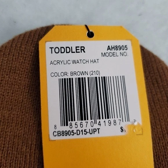 Gorro Carhartt para niños pequeños - marrón Foto 3 de 4