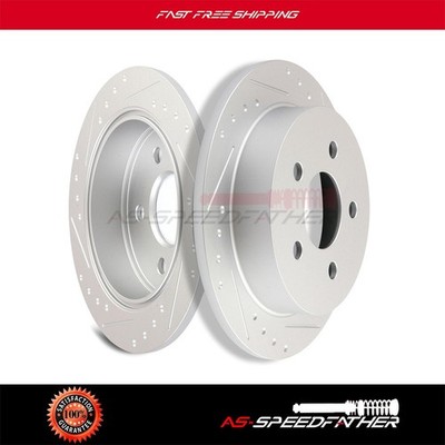 Rear 278mm Brake Discs Rotors Kit For 1997-2004 Buick Regal, 2000-2005 Chevrolet