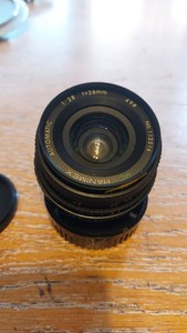 Hanimex MC Automatic 28mm F2.8 Film Camera Lens Pentax Mount