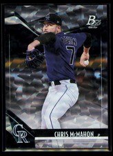 2021 Bowman Platinum #TOP-20 Chris McMahon Top Prospects Ice Foil