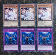 x3 Ash Blossom x3 Infinite Impermanence (Common) Hand Trap Core