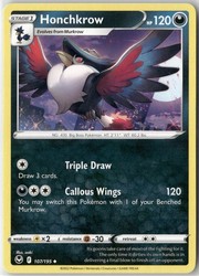 Honchkrow 107/195 Silver Tempest Uncommon