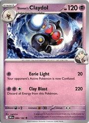 Steven's Claydol 084/182 Destined Rivals