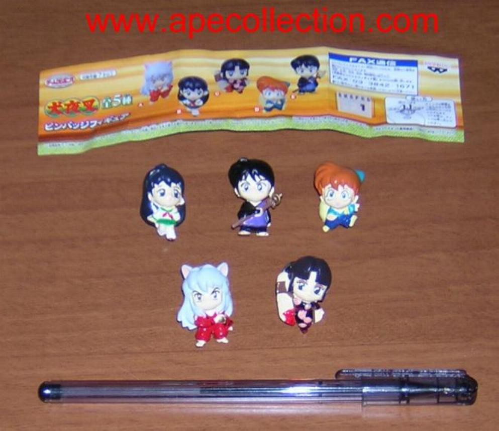 ИНУЯША завершает набор из 5 МИНИФИГУРОК для закрепления.