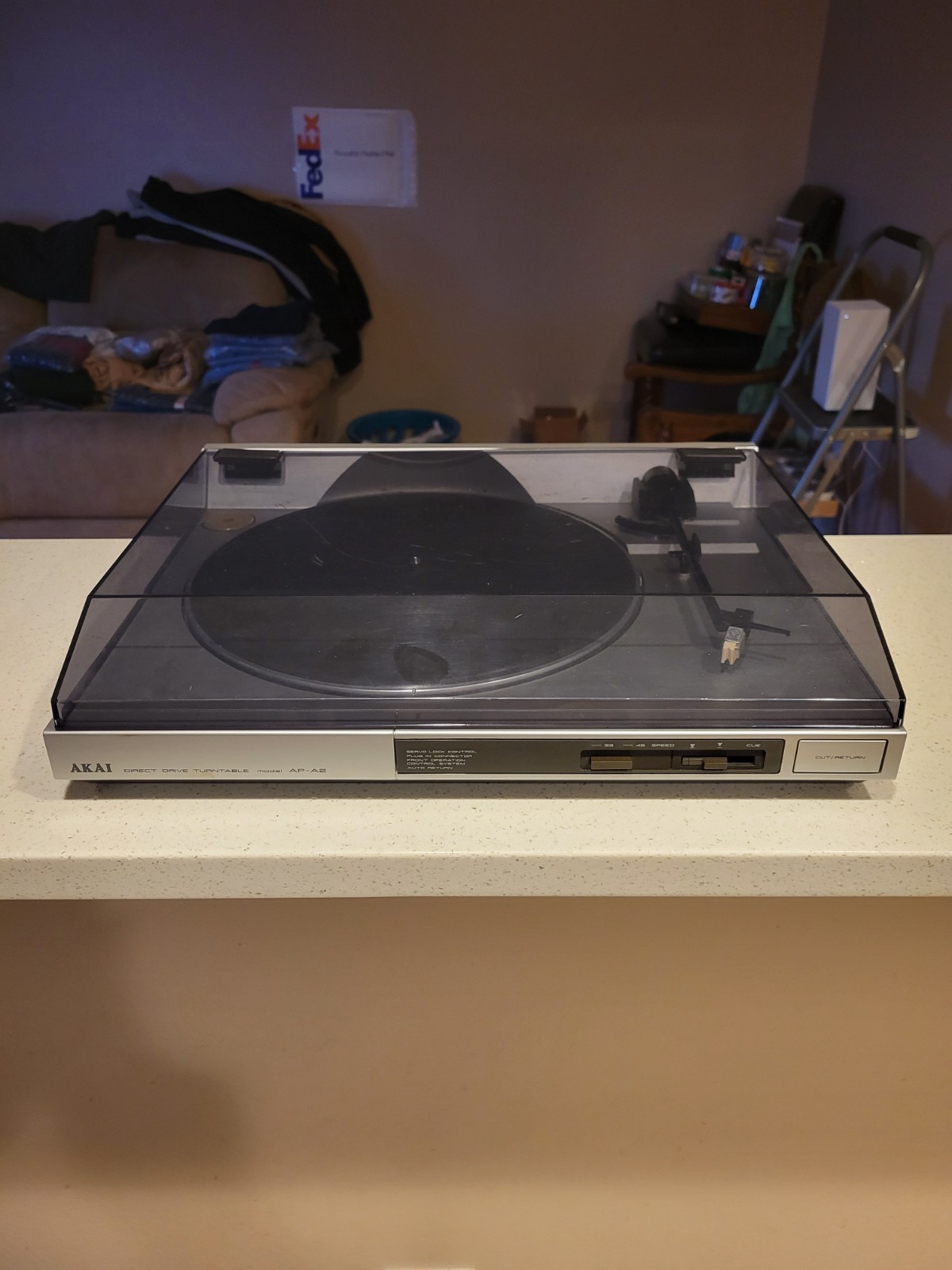 AKAI AP-A2 Direct Drive Semi-Auto Turntable PICKERING TLE Cartridge & DLE Stylus