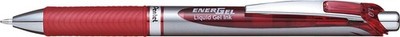 Pentel  BL80-BX Liquid Gel-Tintenroller Energel BL80 - 0,5 mm, rot
