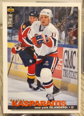 1995-96 Upper Deck Collector's Choice Darius Kasparaitis #2 New York Islanders