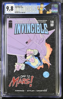 Invincible #18 CGC 9.8   Image   2004   1st Rus Livingston & Shapesmith