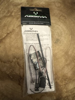 Absima 4-Kanal Empfänger R4Wp Mini Ultimate 2,4 GHz
