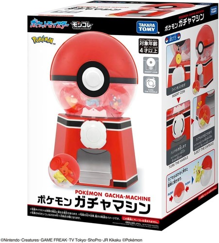 Pokemon Gashapon Cápsula Máquina de Juguete Pokeball Diseño Bandai Japón Artículo de Coleccionista - Imagen 3 de 3