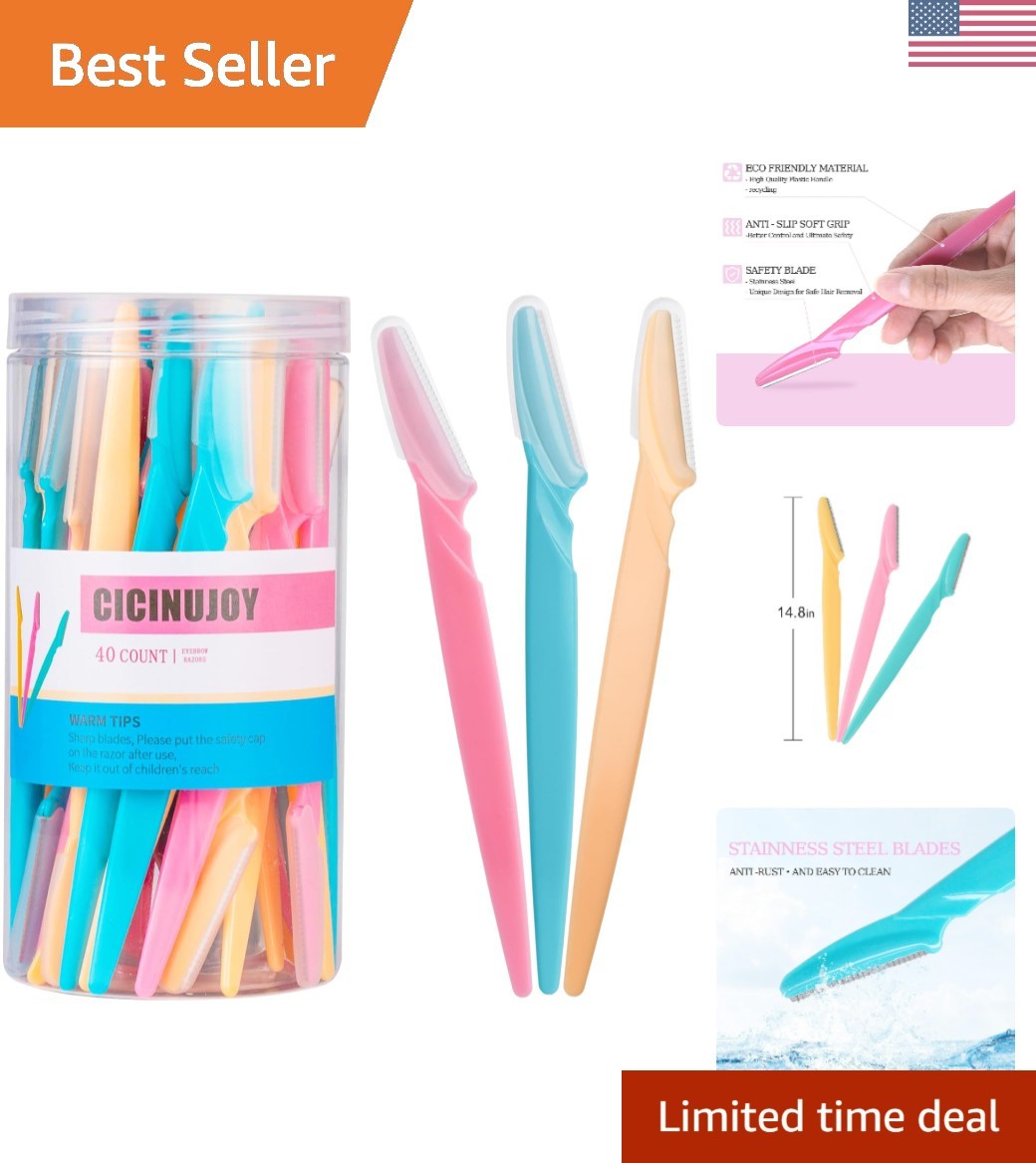 For Women, Face Shaver Kit Dermaplaning Tool For Peach Fu...