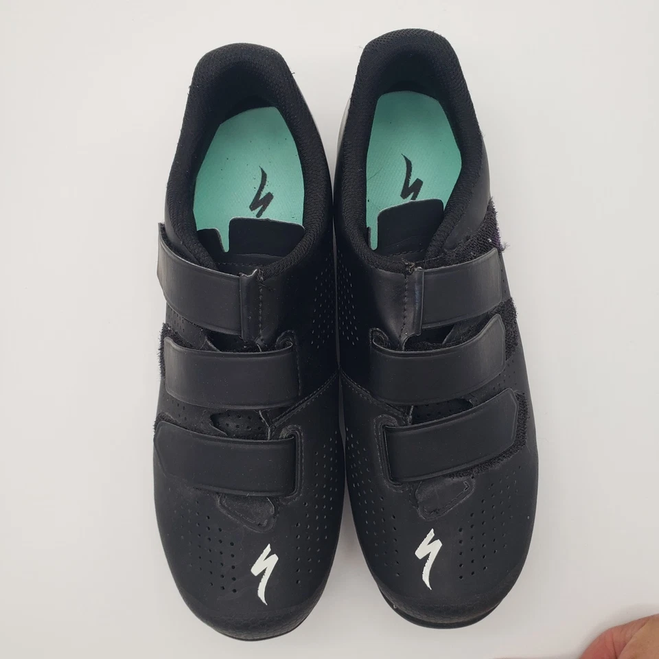 Specialized Riata Black Cycling Shoes Clip-in Clipless Women's 8 - Image 2 of 4
