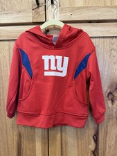 NFL Apparel New York Giants Hoodie Sweatshirt Size 4T