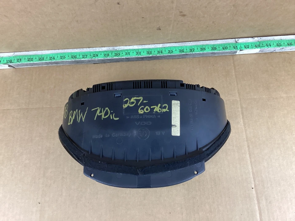 Cuadro de instrumentos velocímetro BMW 740iL 1995-2001 62118376705 Foto 3 de 4