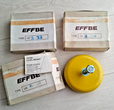 3 Stück EFFBE Level-Mount LM 3-33 Maschinenfüße, Maschinenaufstellelemente Set - Bild 1 von 4