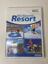 Wii Sports Resort OEM Case Manual and Insert Only NO GAME DISC