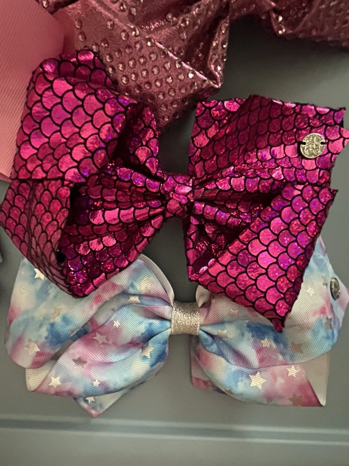 JoJo Siwa Hair Bows Multi Colors Clips Muti Sizes  - Image 2 of 4