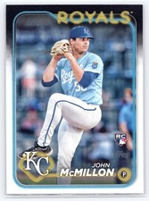 2024 Topps #571 John McMillon Kansas City Royals Rookie