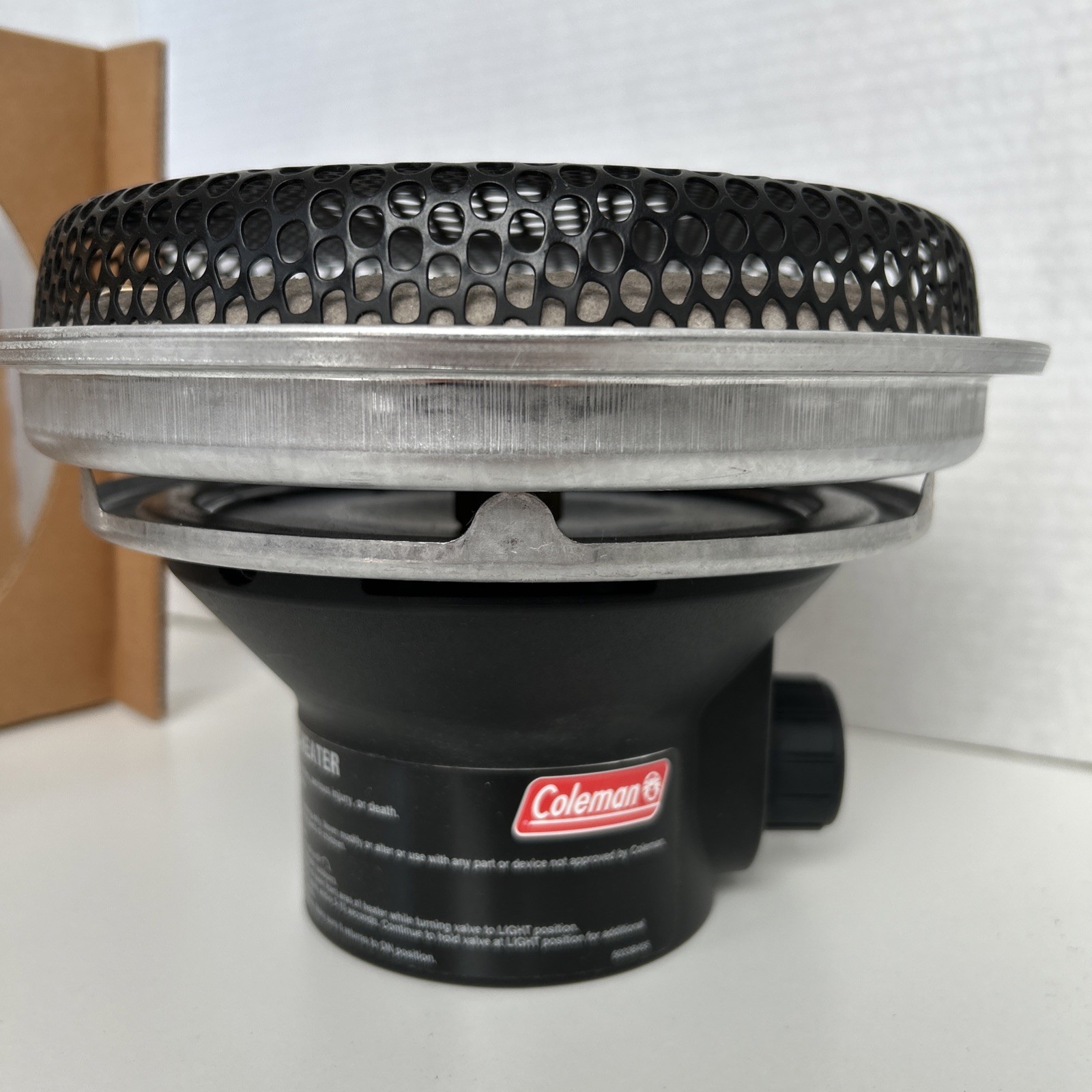 Coleman BlackCat 5033-700 Portable Catalytic Heater Rare As-Is READ