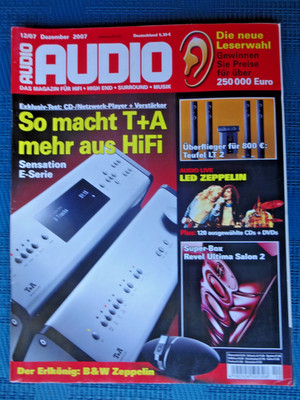 AUDIO 12/07,TANNOY REF. SIGNATURE DC 6T,TEUFEL THEATER LT 2,MUSICAL FIDELITY A 1
