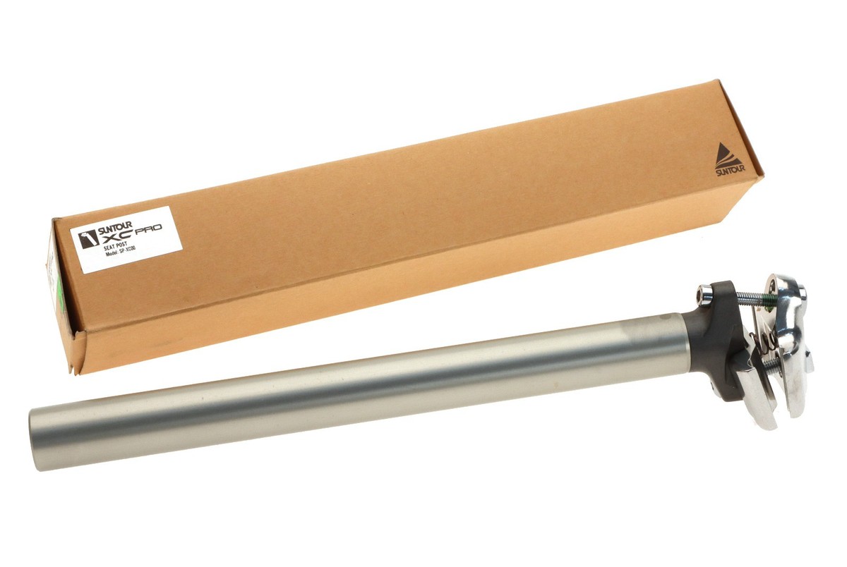 SunTour XC Pro SP-XC00 Seatpost 26.8mm 305mm 20mm Silver NEW NOS