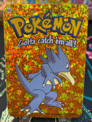  Golduck #55 -   Vintage Vending Machine Prism Sticker 2000 - Pokemon 