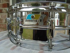 VINTAGE 1970’s Ludwig Supraphonic Snare Drum 5 X 14 LM400-CLEAN-NICE!