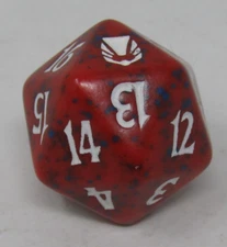 Magic the Gathering Darksteel Red Spindown Dice