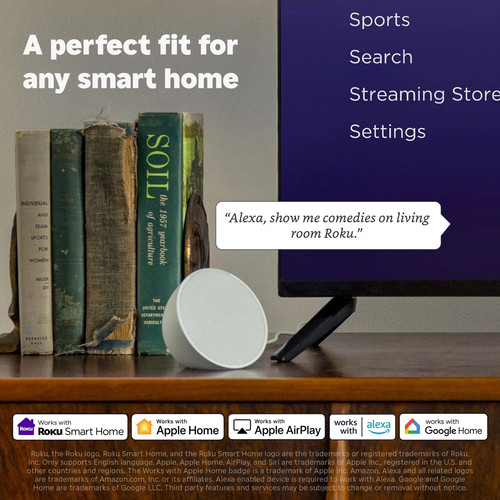 Roku Streaming Stick HD (2025) - mit Sprachfernbedienung, Free & Live TV - Bild 4 von 12