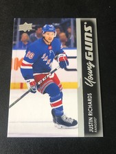 2021-22 Upper Deck Series 2 Young Guns Justin Richards #480 Rookie RC