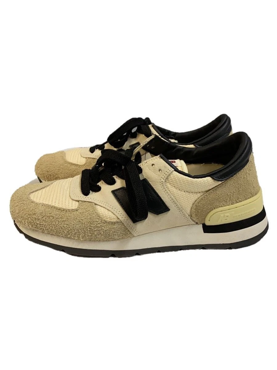 US11 New Balance M990 Beige Beg Camoscio